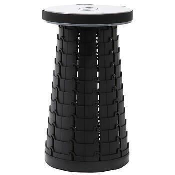 Tabouret De Camping Télescopique 6,5-44,5 Cm – 181 Kg De Capacité, 1,15 Kg, Avec Sangle De Transport