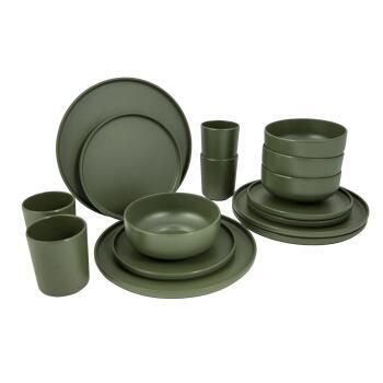 Pack Vaisselle mélamine Carreaux de ciment - Wol RG-914555